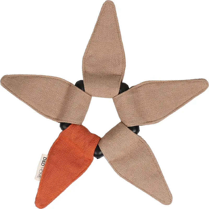 Speelgoed Voor Dieren - Hond - Iceflower Hondenspeeltje 23x32x2,3cm - 1st by D&D Home in Beige, Orange – product photo