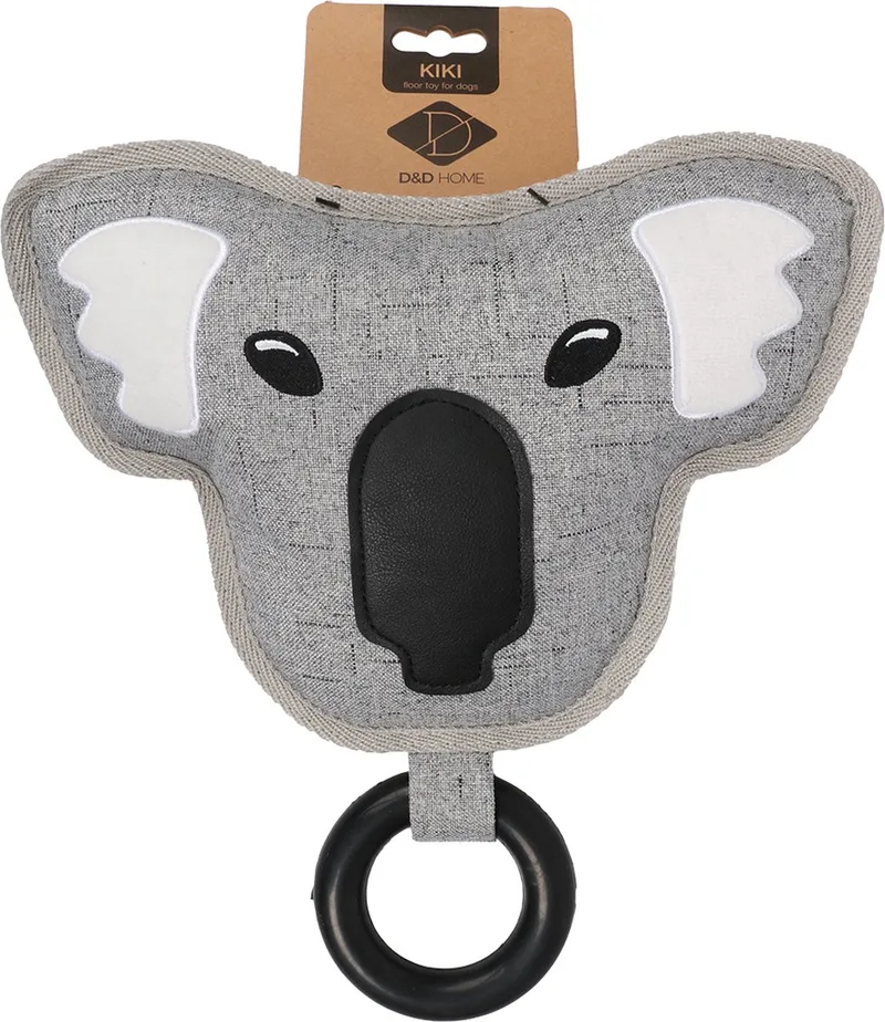 Speelgoed Voor Dieren - Hond - Kiki Koala 29x28x5cm - 1st de D&D Home en Gris, Noir – photo produit