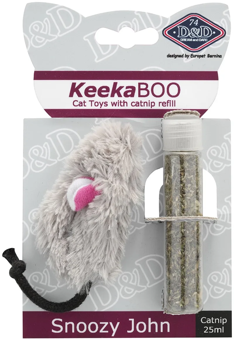 Speelgoed Voor Dieren - Kat - Snoozy John 8cm - 25ml - 1st by D&D Home in <> – product photo