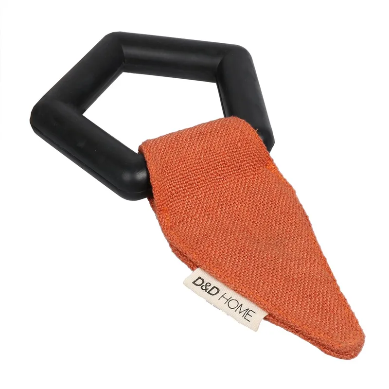 Tie - Hondenspeeltje - 23x11,5x2,3cm by D&D Home in Black, Orange – product photo