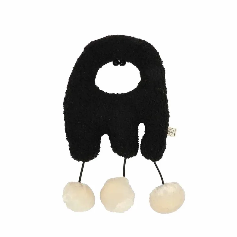 Trappelkussen Belle met Kattenkruid de D&D Home en Noir – photo produit