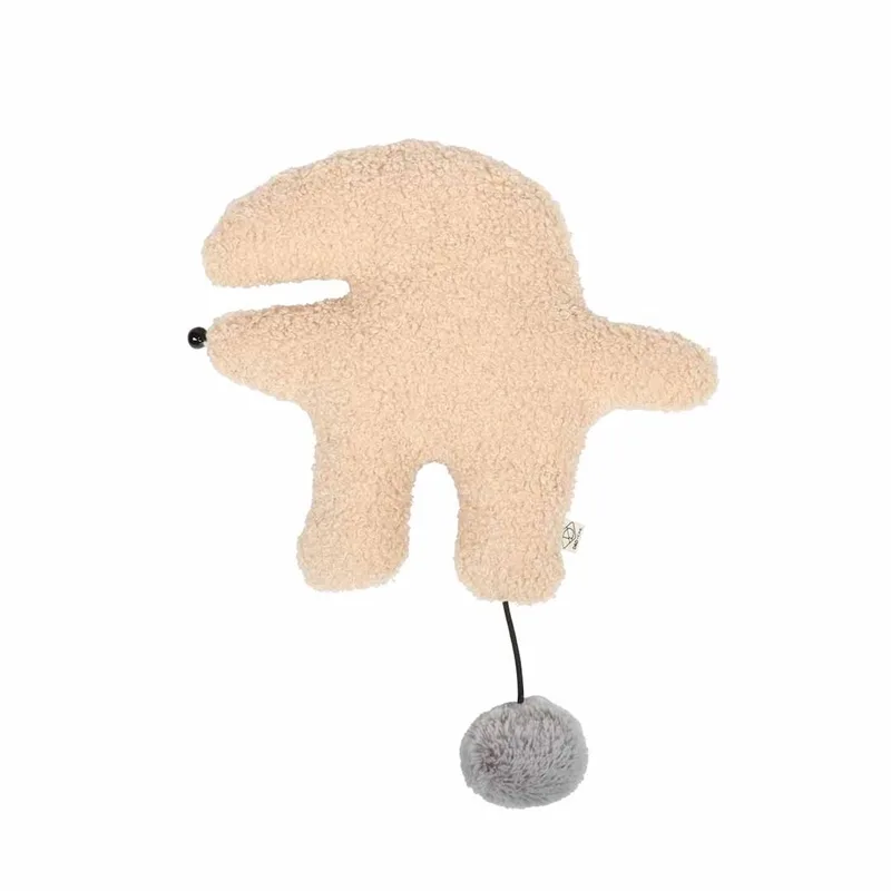 Trappelkussen Bix met Kattenkruid by D&D Home in Beige – product photo