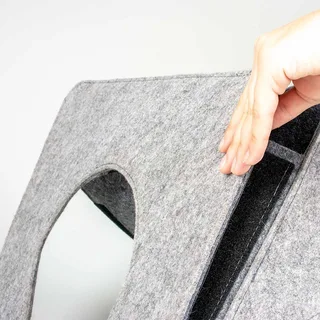 Vilten Speelhuisje Alan Grijs by D&D Home – product photo 4 of 4
