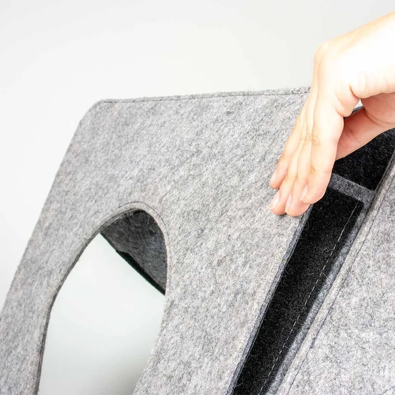Vilten Speelhuisje Alan Grijs by D&D Home – product photo 4 of 4
