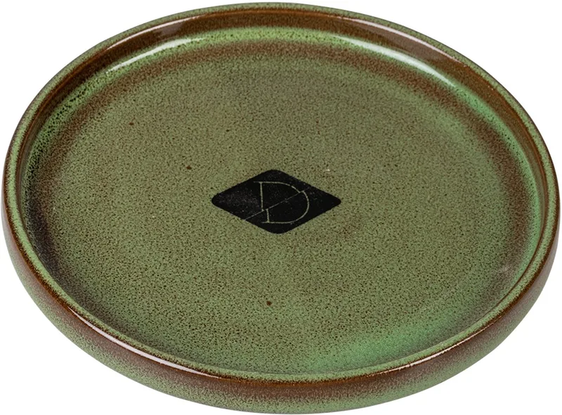 Voerbak - Kat - Jasper Kat Eetschaal Green 13x13x2,5cm - 1st von D&D Home in Grün – Produktfoto