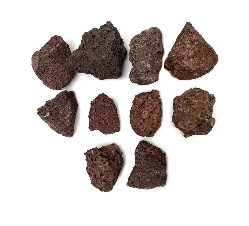 Aquarium Decoratie Lava Steen - Maat small: 5-10 cm net a 0,7 kg by Gebr. de Boon in Brown – product photo