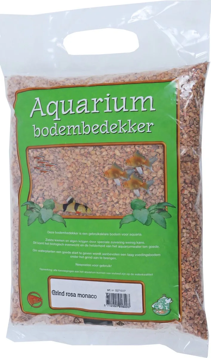 Aquarium grind Rosa Monaco | zak 8 kg | natuurlijke bodembedekker von Gebr. de Boon in Rosa – Produktfoto