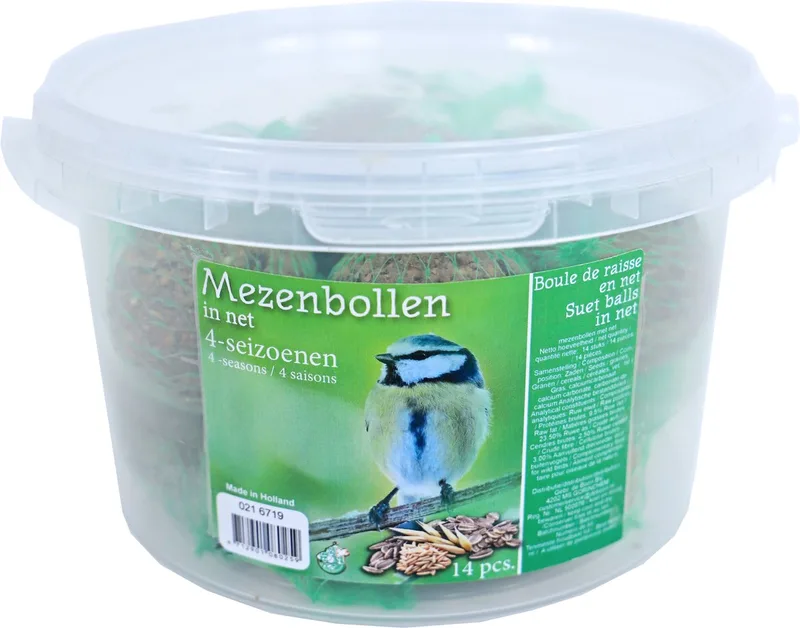 Boon 4-seizoenen Mezenbollen in net - 14 stuks von Gebr. de Boon – Produktfoto
