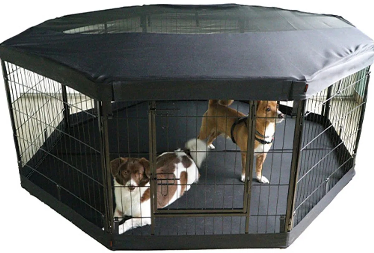 Boon Afdekhoes voor de Puppyren 8-hoek de Gebr. de Boon en Noir – photo produit