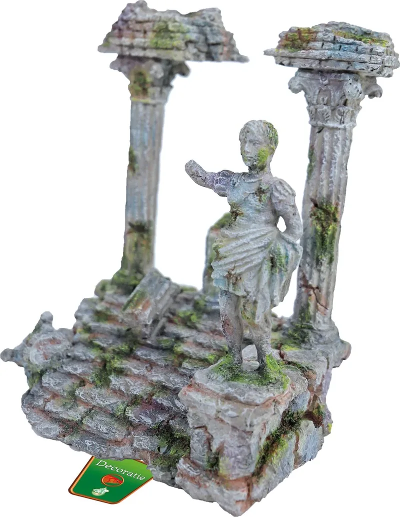Boon Aquarium Tempel en Beeld - 22 x 17 cm de Gebr. de Boon en Gris – photo produit