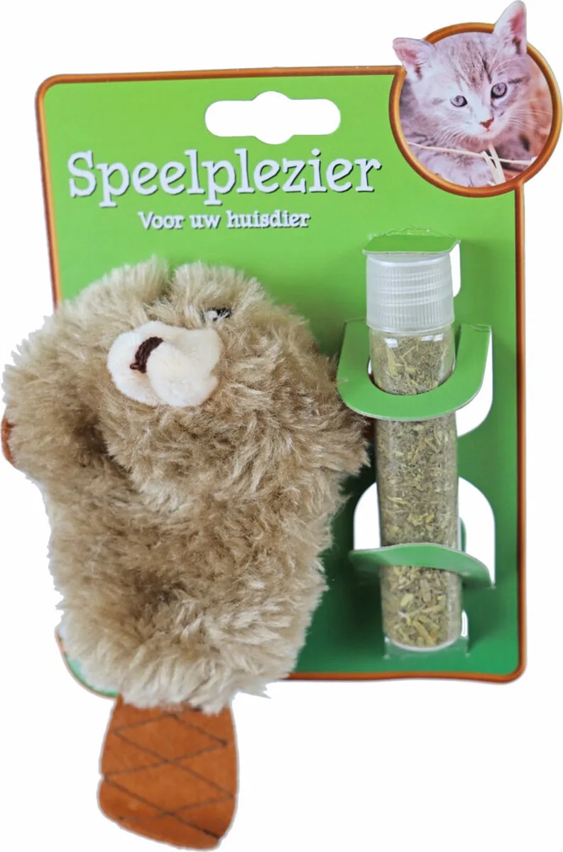 Boon Bever met Catnip Vulbaar 17 cm by Gebr. de Boon in Brown – product photo