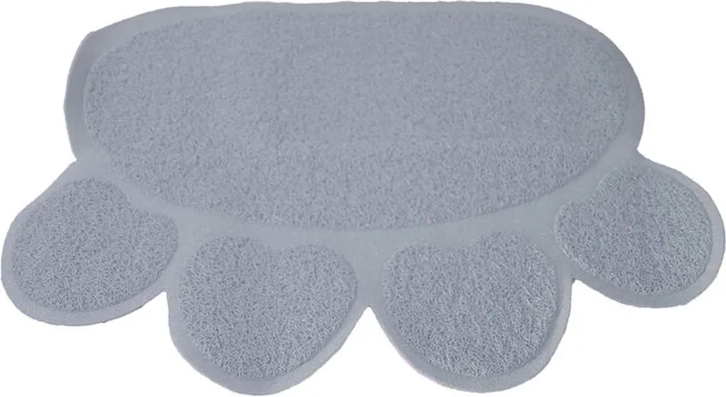 Boon Kat - Kattenbakmat - Uitloopmat - Poot - 60 x 45 cm - Lichtgrijs - 1ST by Gebr. de Boon – product photo