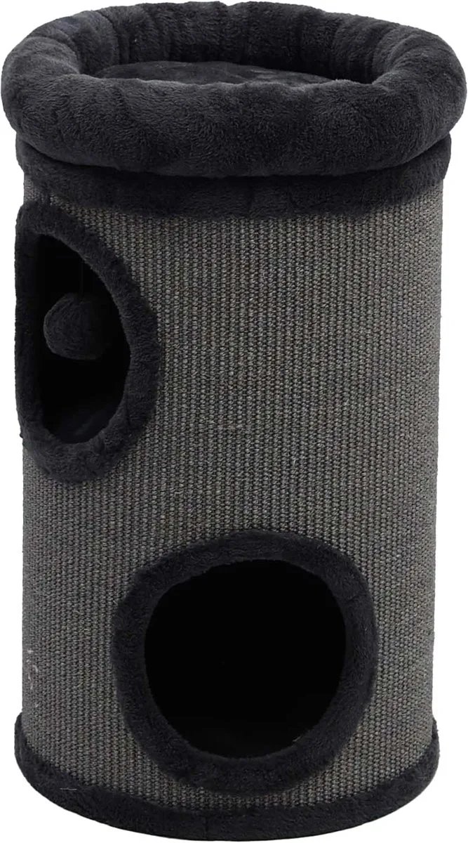 Boon klimton sisal 2 gaats grijs/grijs 66x38cm van Gebr. de Boon in Zwart – productfoto