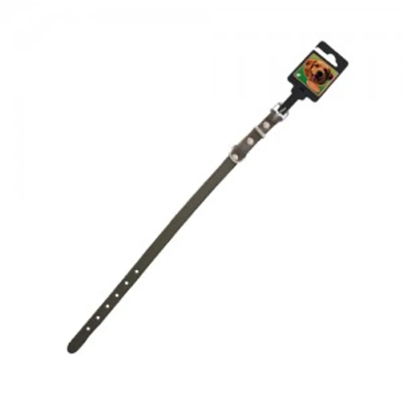 Boon Leren Halsband Donkerbruin - 12mm/ 35cm by Gebr. de Boon in Brown – product photo