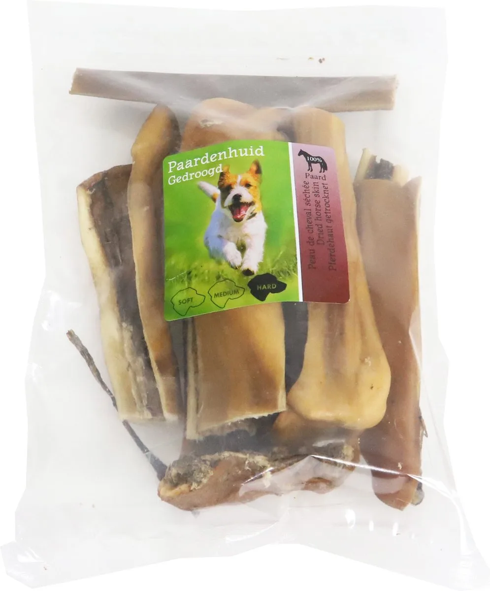 Boon Natuurlijke Snack - Paardenhuid gedroogd - 250 gram de Gebr. de Boon – photo produit