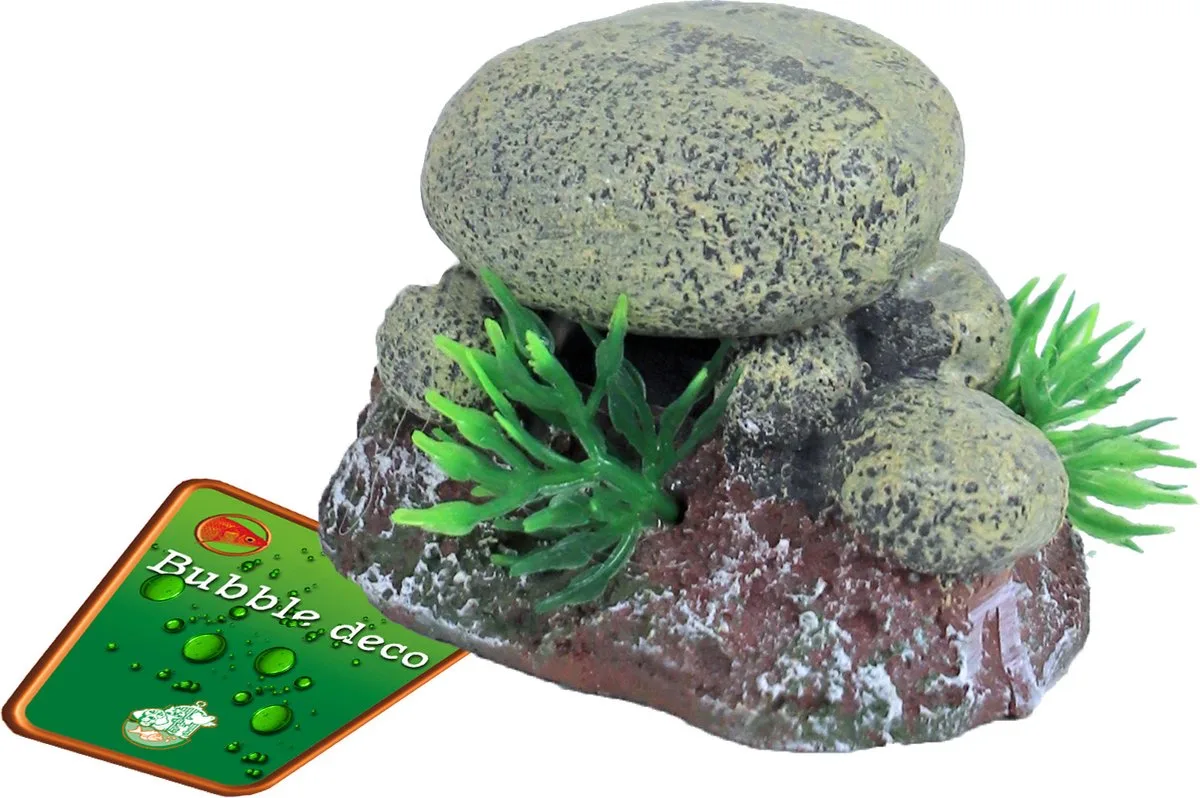 Boon ornament stenen+uitstromer 6cm van Gebr. de Boon in Grijs – productfoto