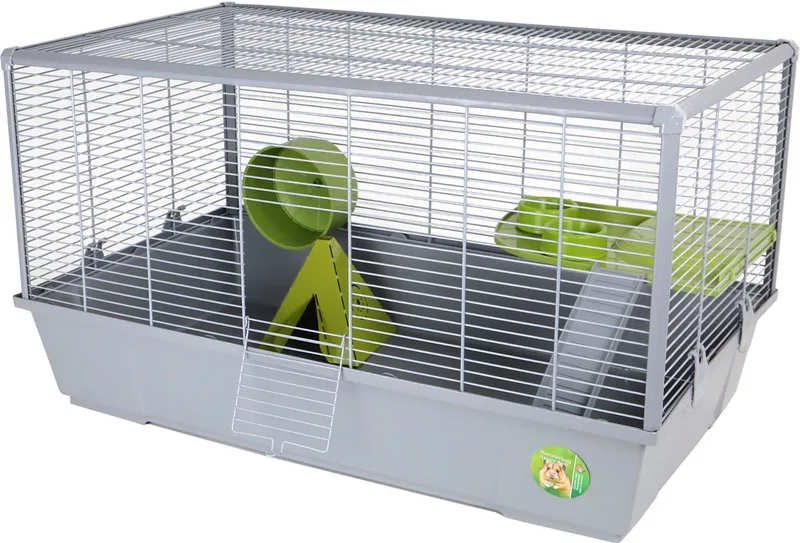 Boon ultrasterke hamsterkooi groen 78 cm von Gebr. de Boon in Grau – Produktfoto
