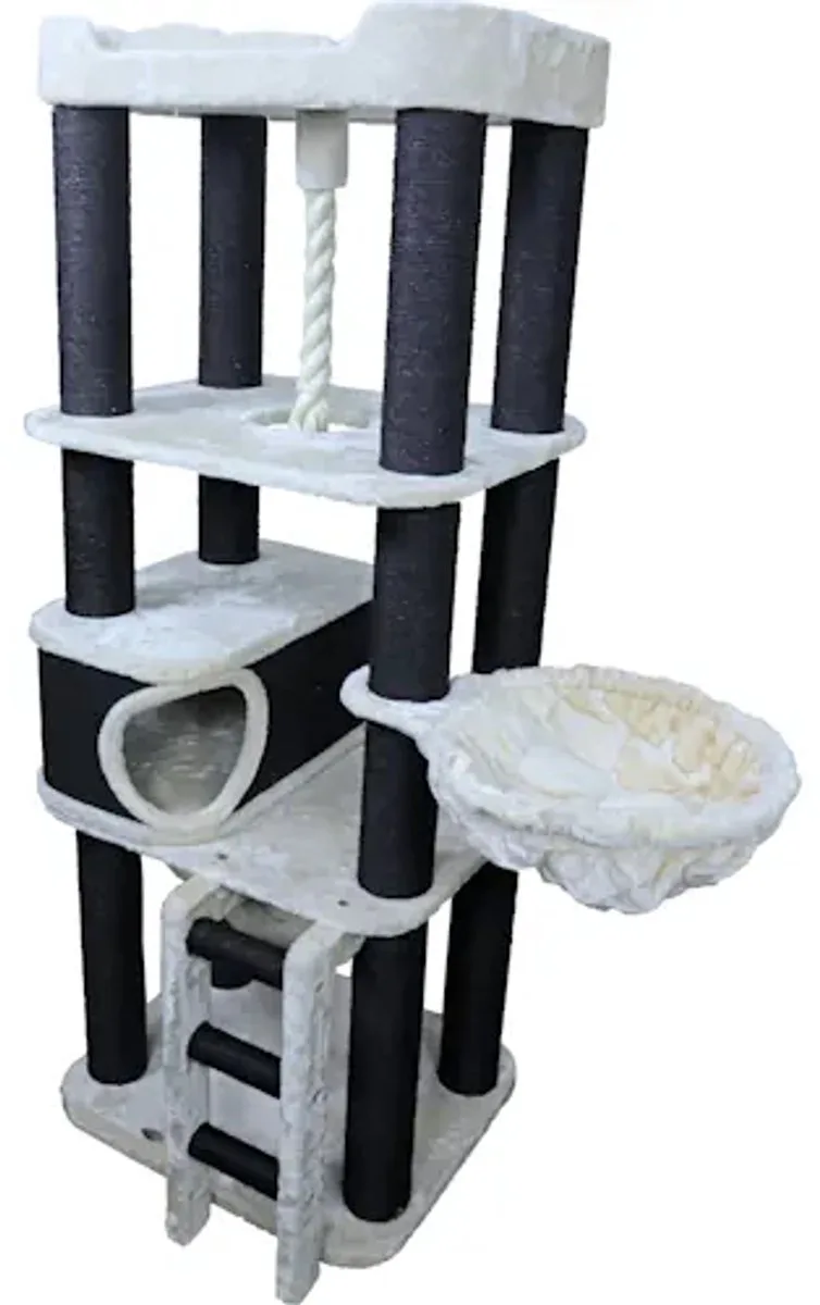 Boony Krabpaal XXL Everest | 70x70x182cm Zwart/Wit de Gebr. de Boon en Noir – photo produit