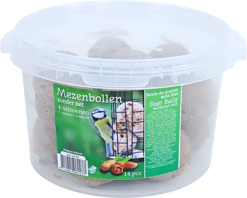 De Boon - 4-Seizoenen Mezenbol Zonder Net, 14 stuks von Gebr. de Boon – Produktfoto