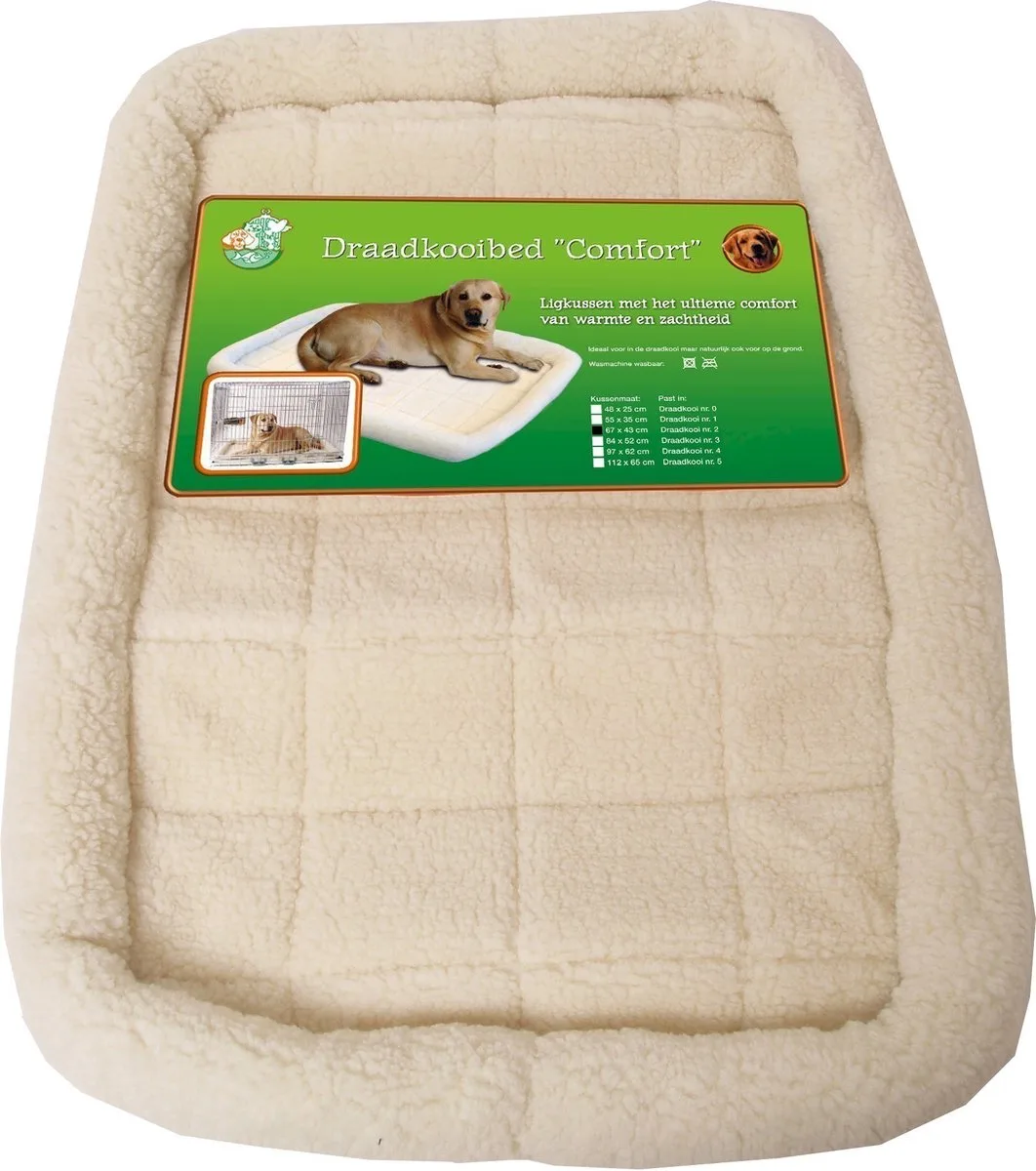 Draadkooibed Comfort Ivoor 67x43 cm de Gebr. de Boon en Crème – photo produit