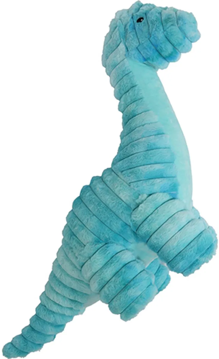 Extra Groot Hondenspeelgoed - Bruno de Brachiosaurus - Met Piep, Knor en Knisperend - 65 cm fra Gebr. de Boon i Blå – produktbillede