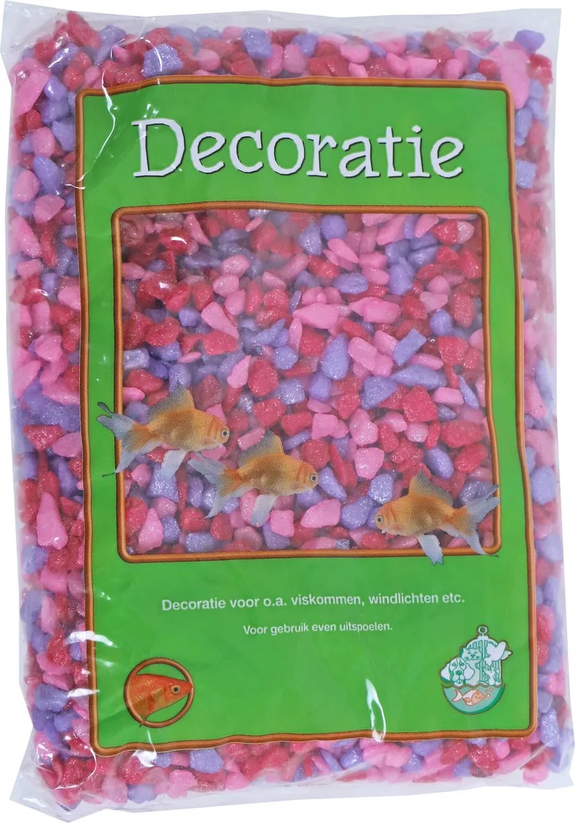Gravel Glitter Mix 1KG by Gebr. de Boon in Pink – product photo