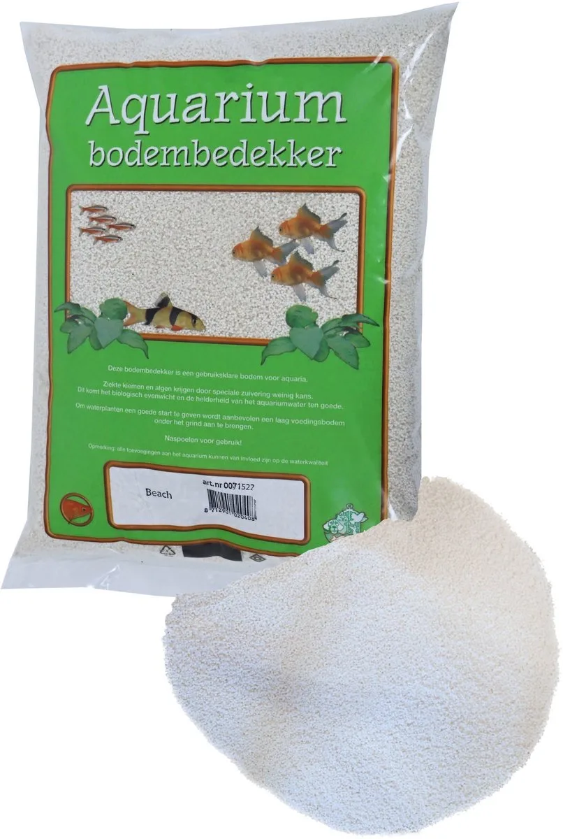 Grind Beach 8 kg - Gekleurd Aquariumgrind - Natuurlijke Bodembedekker de Gebr. de Boon en Licht – photo produit