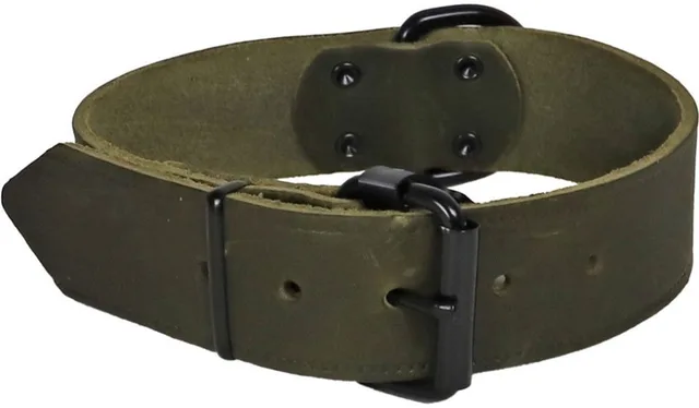 Halsband soft leder 40mm/70cm Gebr. de Boon