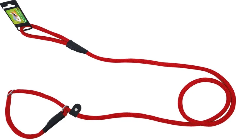Hondenriem - Retrieverlijn - Slipriem - Met Dubbele Stop - Nylon - Kleur: - ø 1 cm - Lengte: 200 cm de Gebr. de Boon en Rouge – photo produit