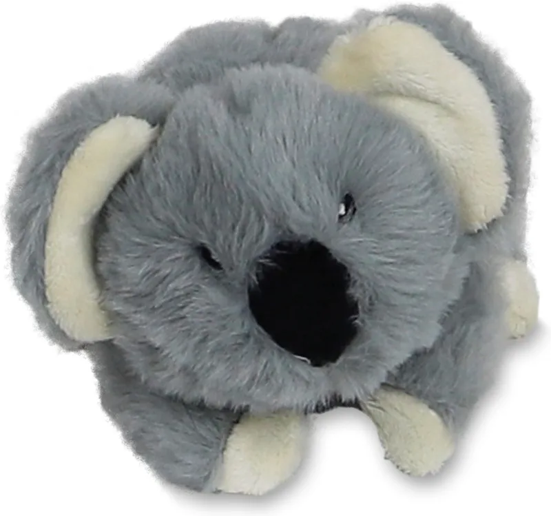 Hondenspeelgoed - Eco Pluche Koala - Met Piep - 16 cm van Gebr. de Boon in Grijs – productfoto