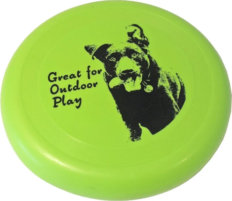 Hondenspeelgoed frisbee drijvend 23 cm von Gebr. de Boon in Grün – Produktfoto