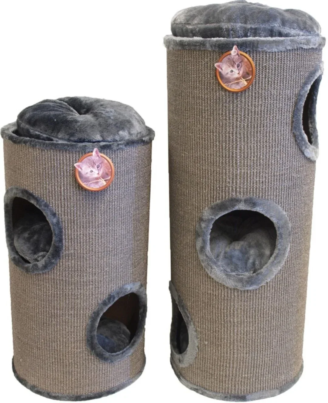 Klimton sisal 2 gaats 75 cm grijs/grijs Klimmeubels Gebr. de Boon van Gebr. de Boon – productfoto