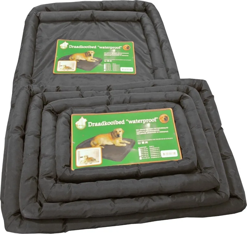Ligmat bench waterproof 48 x 25 cm fra Gebr. de Boon i Sort – produktbillede