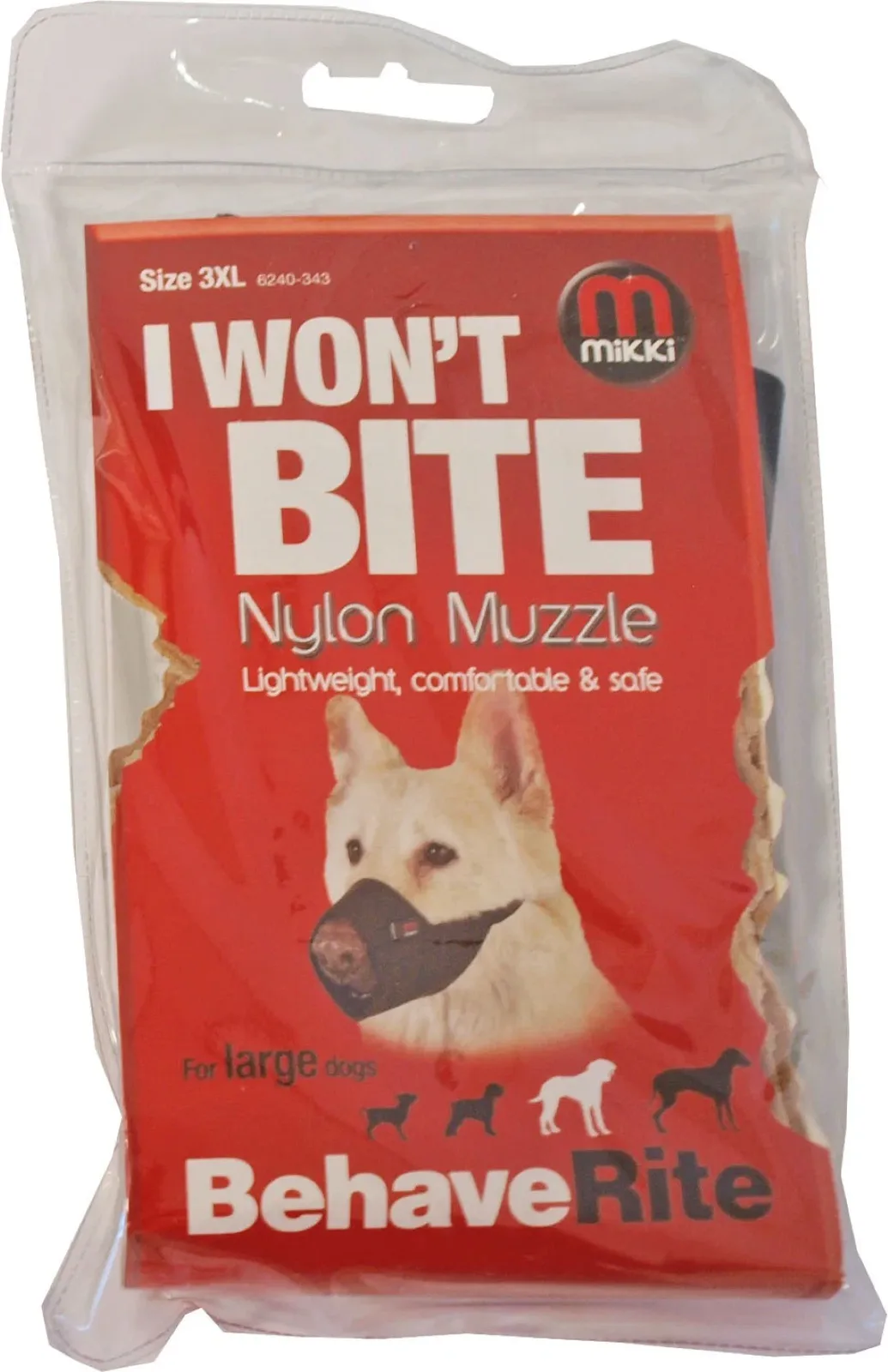 Mikki Muzzle muilband nr. 3 XL Company-of-animals Gebr. de Boon von Gebr. de Boon – Produktfoto