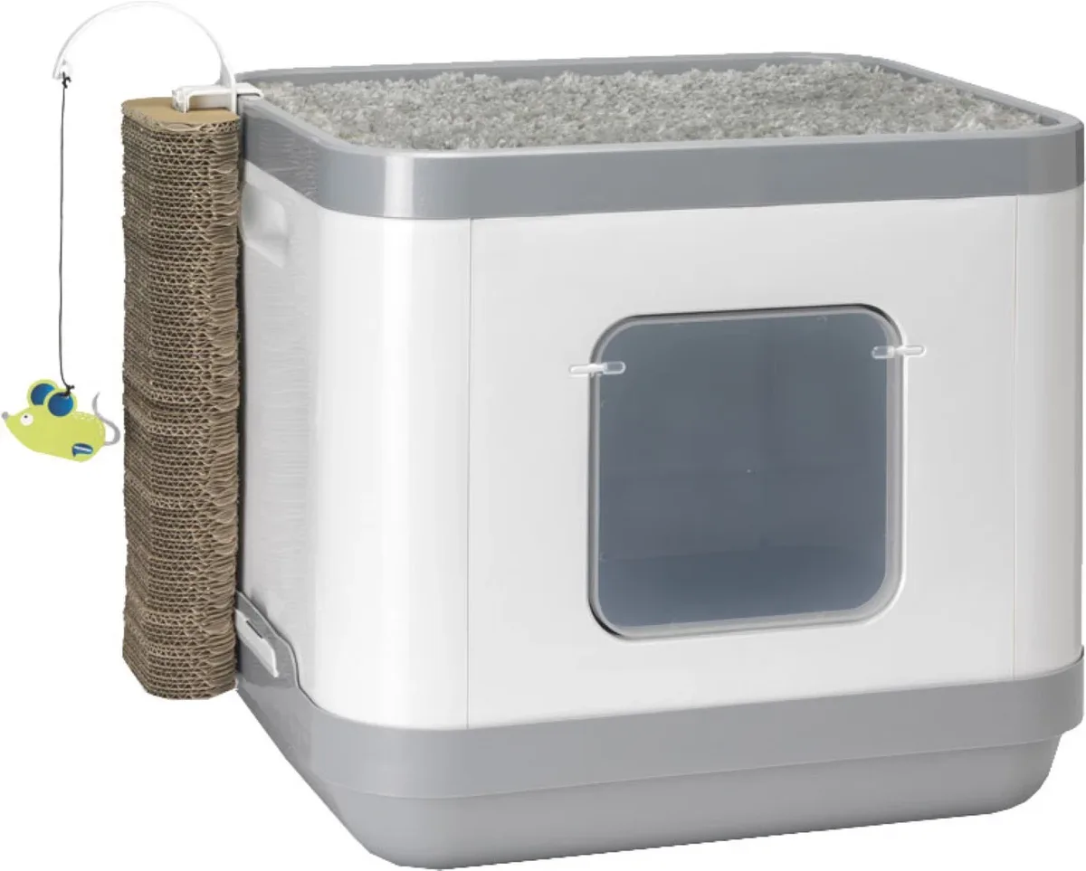 Moderna plastic kattentoilet/slaapmand Cat Concept grijs Moderna Gebr. de Boon by Gebr. de Boon – product photo