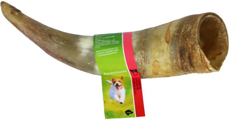 Natuurlijke Hondensnack - Runderhoorn - 1 stuk by Gebr. de Boon – product photo