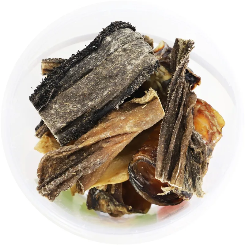 Natuurlijke Hondensnack - Snackmix Rund - Emmer van 500 gram von Gebr. de Boon – Produktfoto