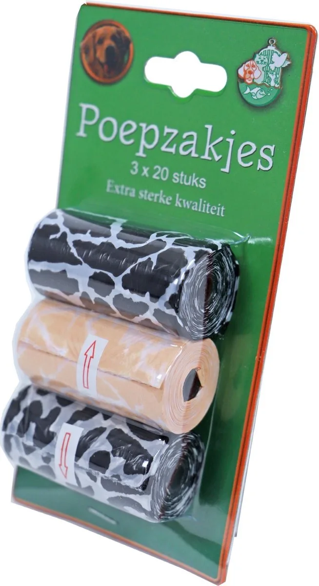 Pak a 3 rol 20 poepzak safari Poepzak Gebr. de Boon by Gebr. de Boon – product photo