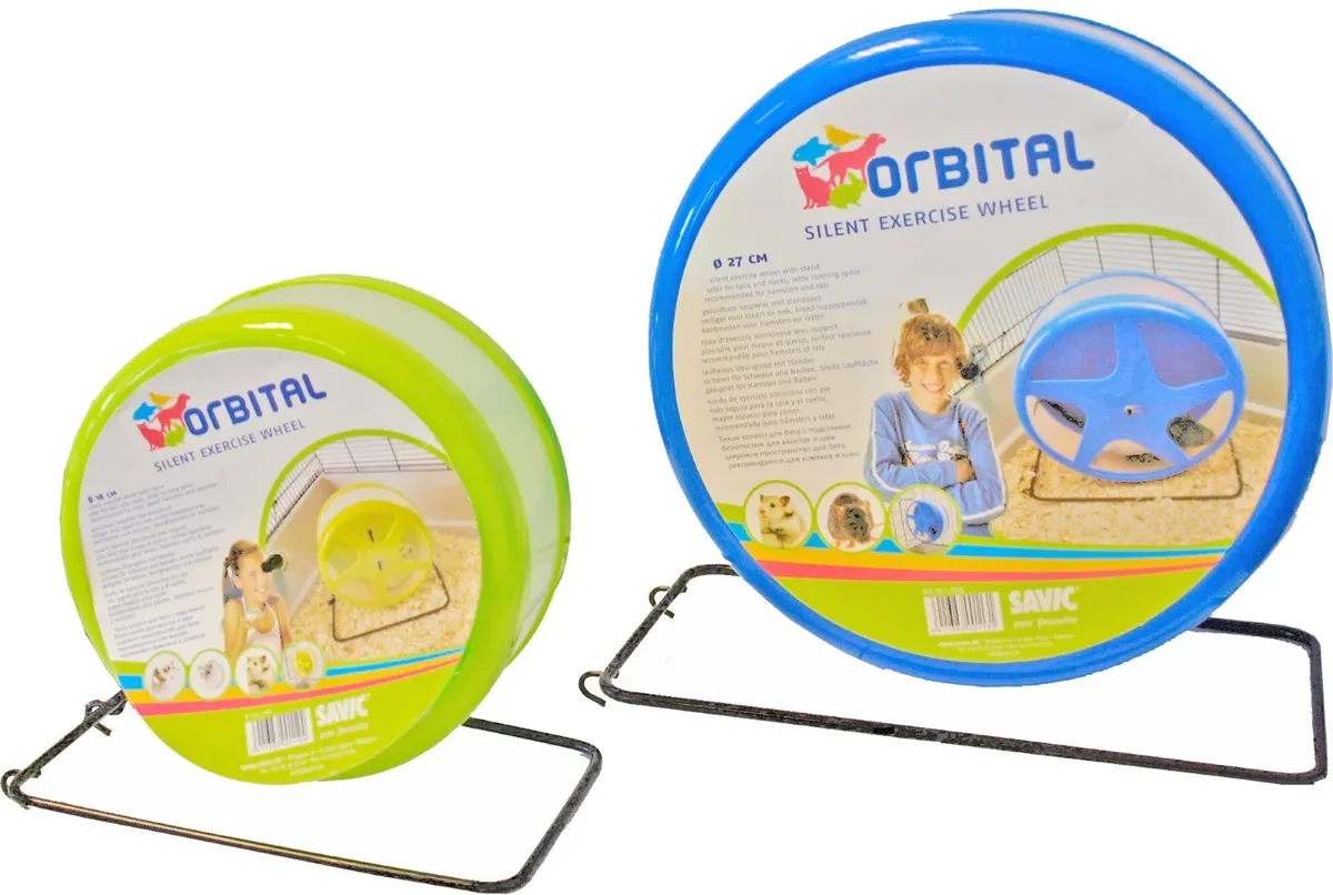 Savic silent hamstermolen Orbital M groen Savic Gebr. de Boon van Gebr. de Boon – productfoto