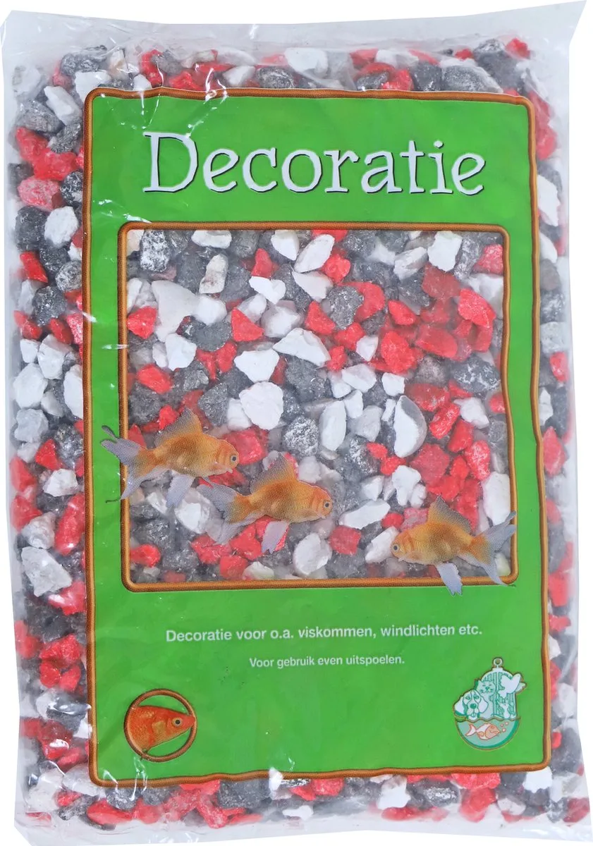 Split Mix Zwart/Wit/Rood 0.9KG by Gebr. de Boon in Red – product photo