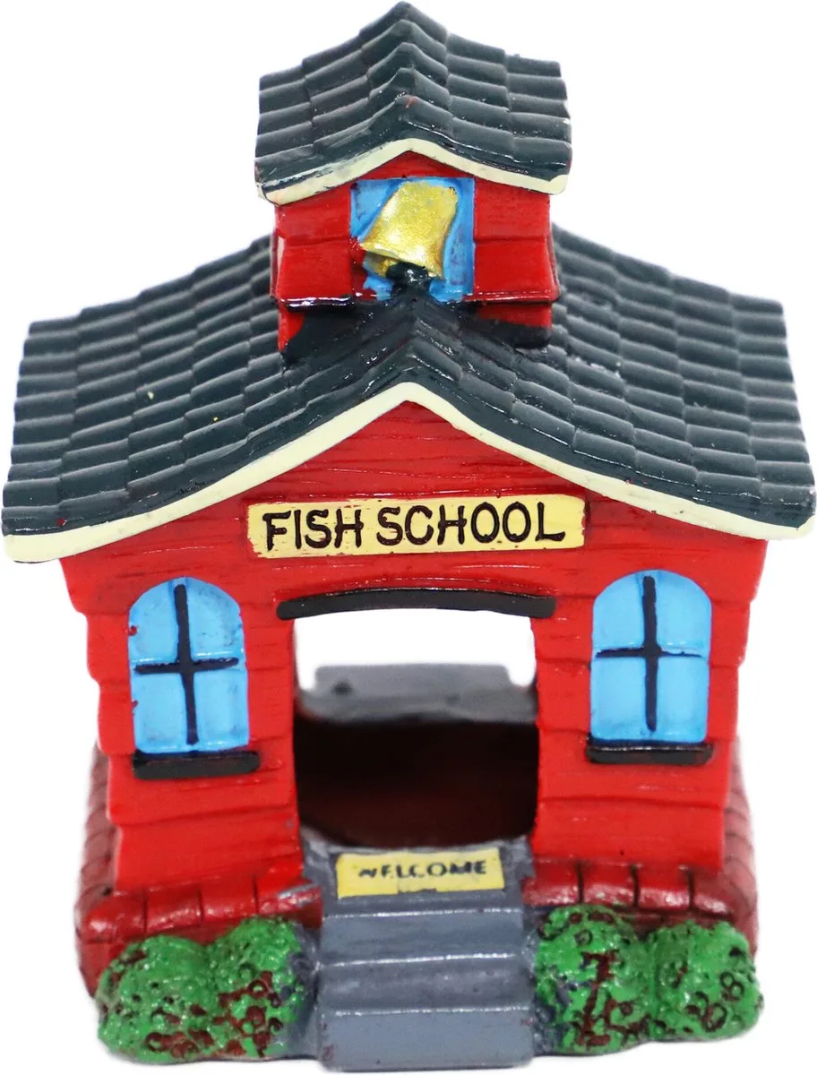 Visschool 10CM van Gebr. de Boon in Rood – productfoto