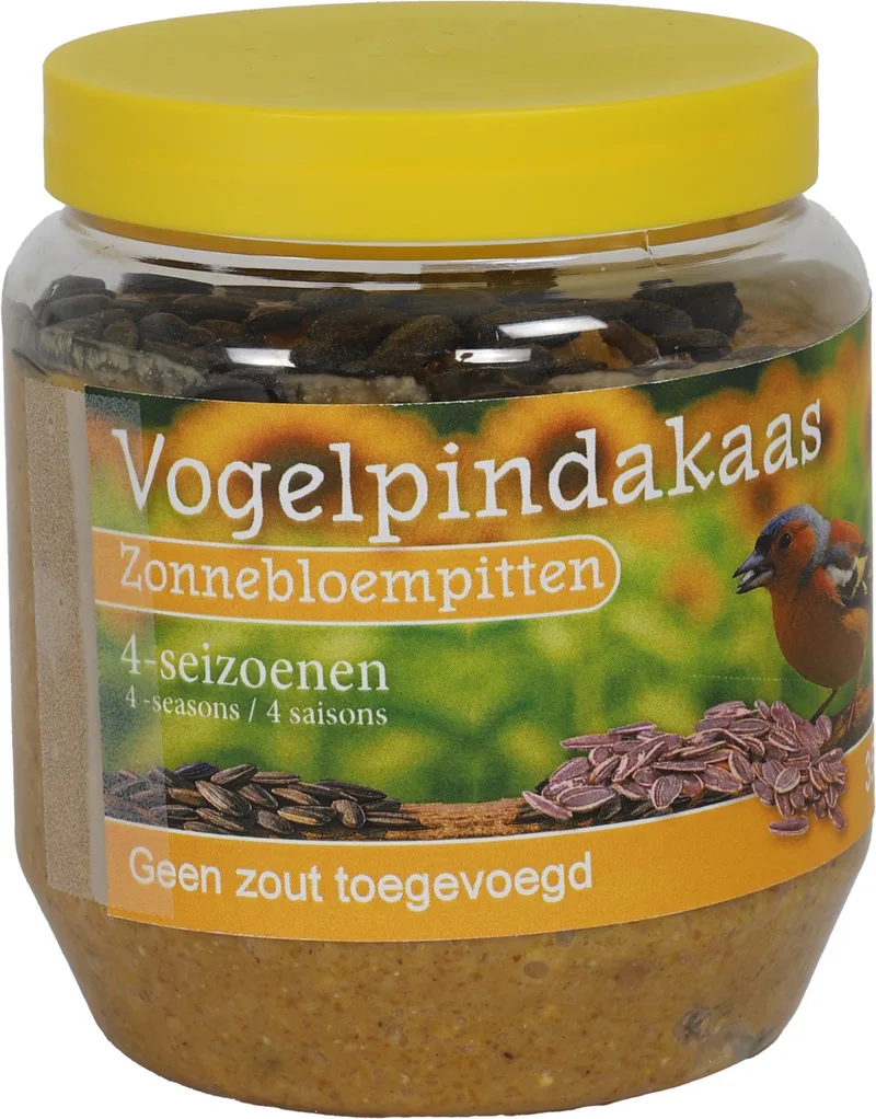 Vogelpindakaas Zonnebloempit, 350gr. by Gebr. de Boon – product photo