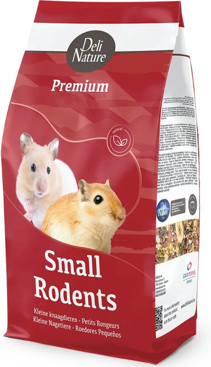 10x Deli Nature Premium Kleine Knaagdieren 750 gr de Deli Nature – photo produit