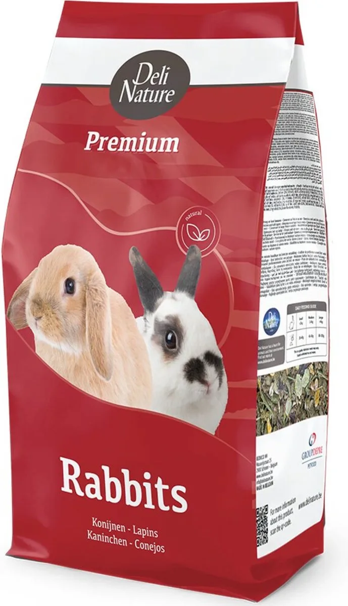 10x Deli Nature Premium Konijnen 800 gr van Deli Nature – productfoto