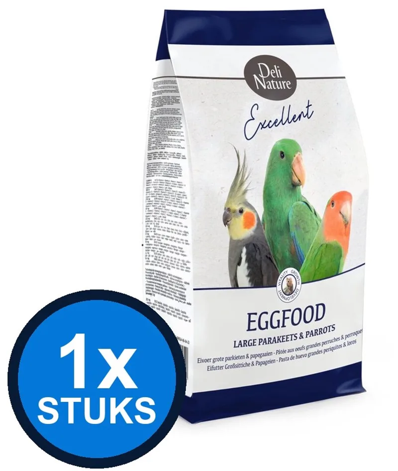 1x Deli Nature Eivoer Grote Parkiet - Vogelvoer von Deli Nature – Produktfoto