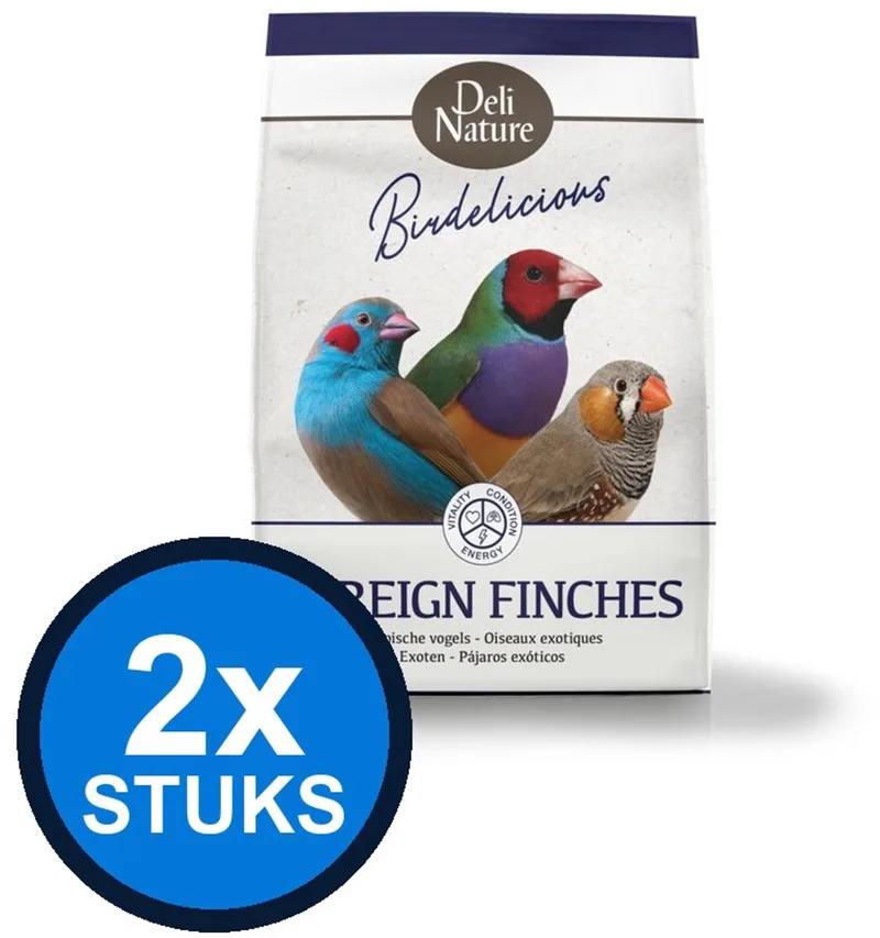 2x Deli Nature - Birdelicious tropische vogels 2,5kg - Vogelvoer - 2.5 kg von Deli Nature – Produktfoto