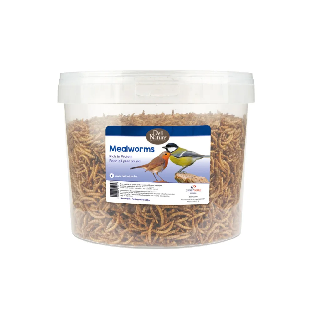 2x Deli Nature Greenline Meelwormen 700 gr de Deli Nature – photo produit