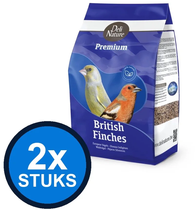 2x Deli Nature - Premium europese vogels 4kg - Vogelvoer - 4 kg by Deli Nature – product photo