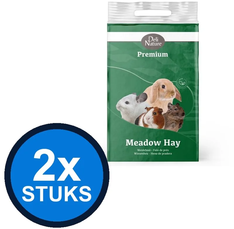 2x Deli Nature - Premium weidehooi voorgesneden 5kg by Deli Nature – product photo