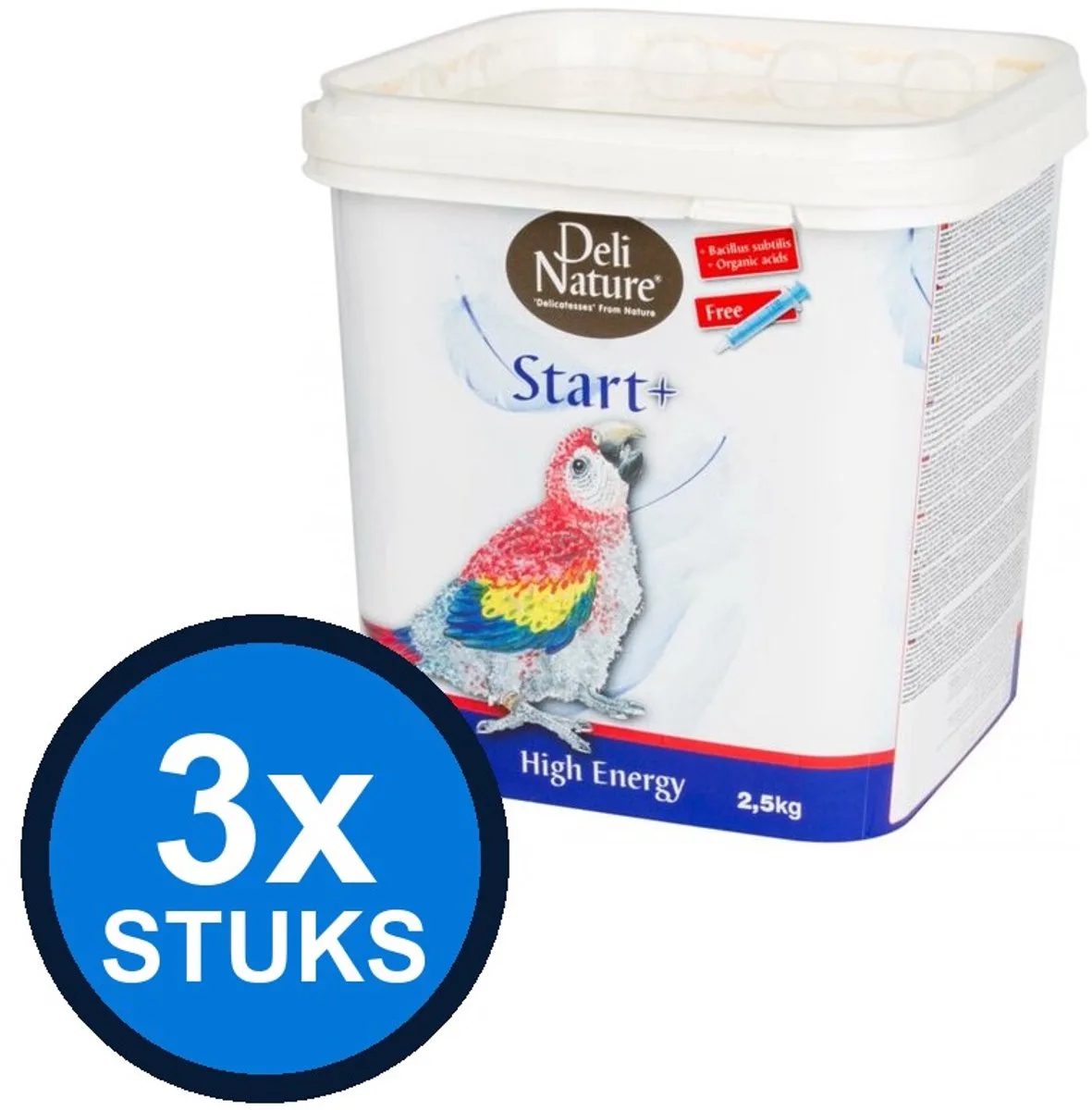 3x Deli Nature - Start+ high energy 2,5kg - Vogelvoer - 2.5 kg by Deli Nature – product photo